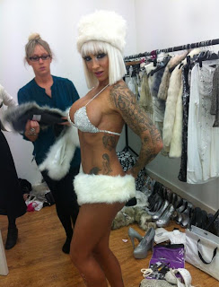 Jodie Marsh Photo shoots Gallery, Jodie Marsh Ice Queen Pics