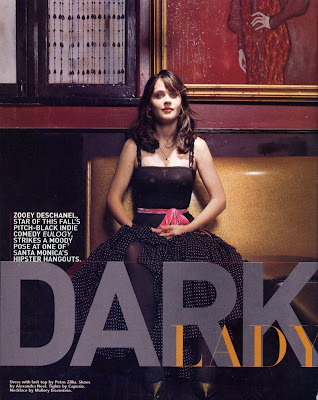 Zooey Deschanel from Hollywood Life Magazine