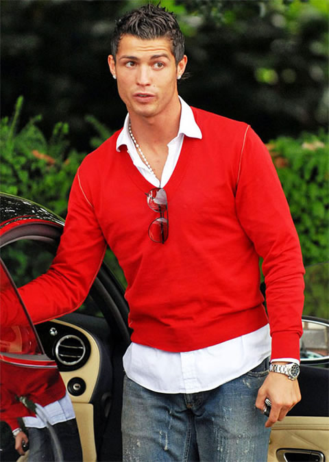 Pretty Faces Cristiano Ronaldo Fashion Style