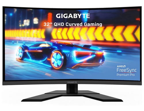 GIGABYTE G32QC A 165Hz 1440P Curved Gaming Monitor