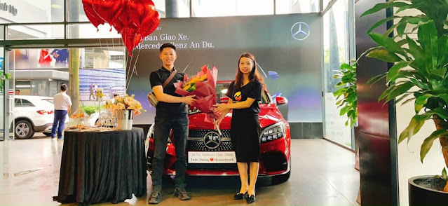 T.D mua xe Mercedez nhờ Hên Network