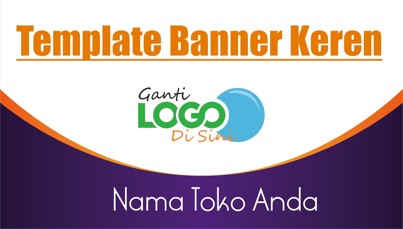 Download Template Desain Banner Keren Sederhana | Imago Media