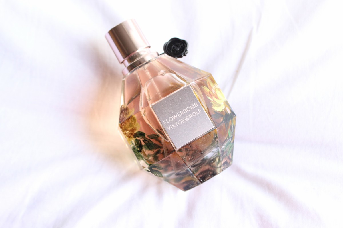 Hand Painted Viktor And Rolf Flowerbomb Bottles The Sunday Girl