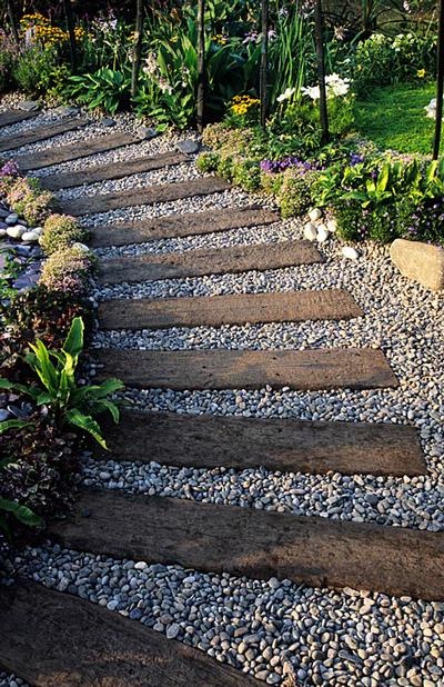 Pea Gravel Path