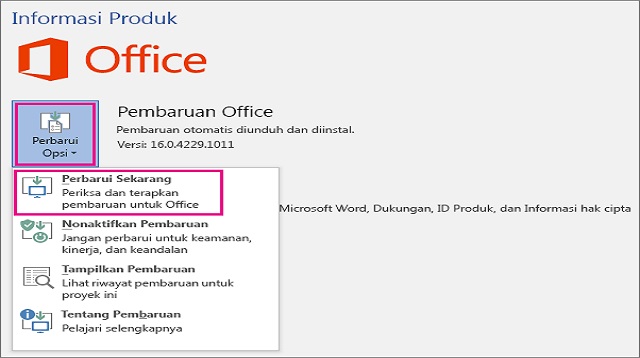 Cara Upgrade Microsoft Office