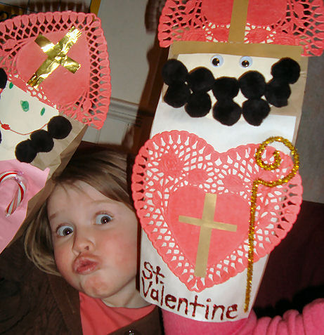 saint valentine. I wish I had a St. Valentine