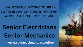  I am urgently looking to speak to the below candidates for temp work based in the Middle East