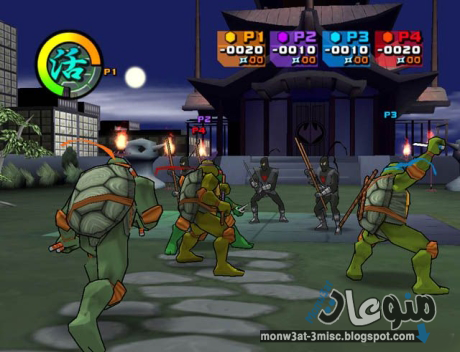 لعبة سلاحف النينجا Teenage Mutant Ninja 2