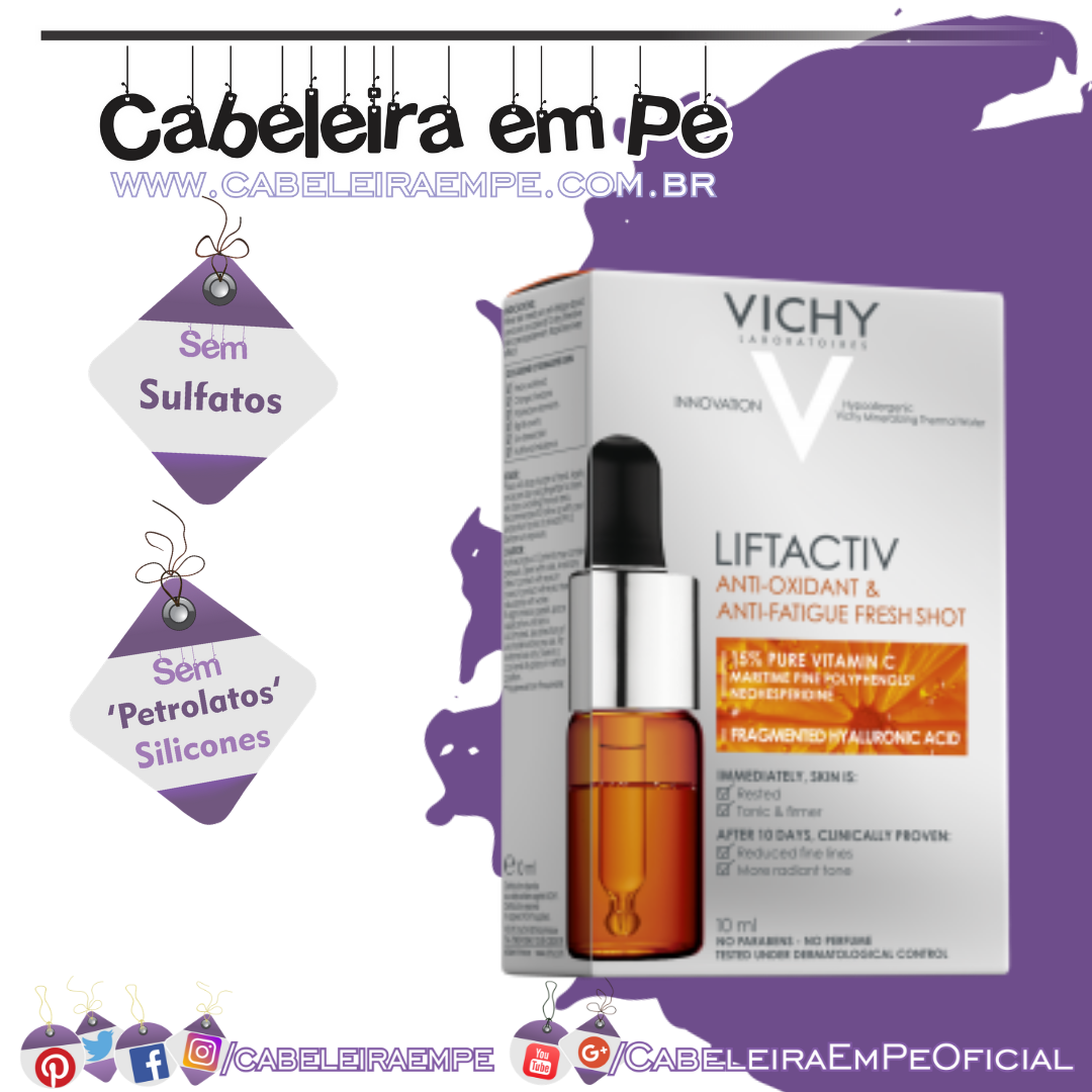 Concentrado Antioxidante Liftactiv - Vichy (Sem Sulfatos, Sem Petrolatos e Sem Silicones)