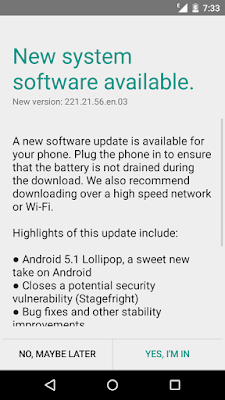 [Download] Moto G 1st Gen Android 5.1 + Stagefright Update available for India