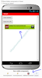 cara pasang admob di app inventor dengan mudah