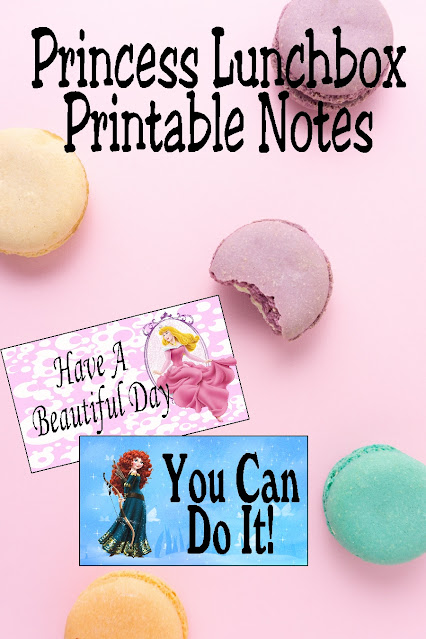 Wish your little princess a good day at school with these printable lunchbox notes.  These notes will give your little student a smile and a wish during the middle of the day at lunch time.