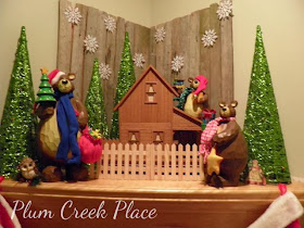Corner fireplace Christmas mantel,  Christmas mantel
