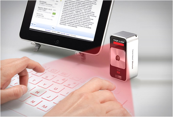 Celluon Magic Cube Laser Projection Keyboard and Touchpad