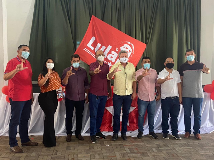 Lideranças do partido dos trabalhadores de Mauriti, participaram da plenária regional do partido na manhã deste sábado (31), no município do Crato.