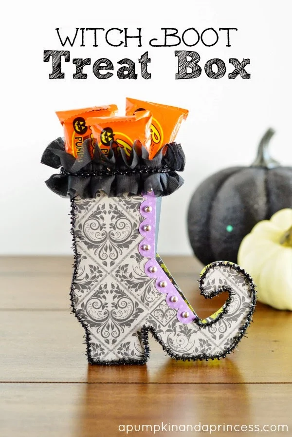 DIY Witch Shoes Treats. 