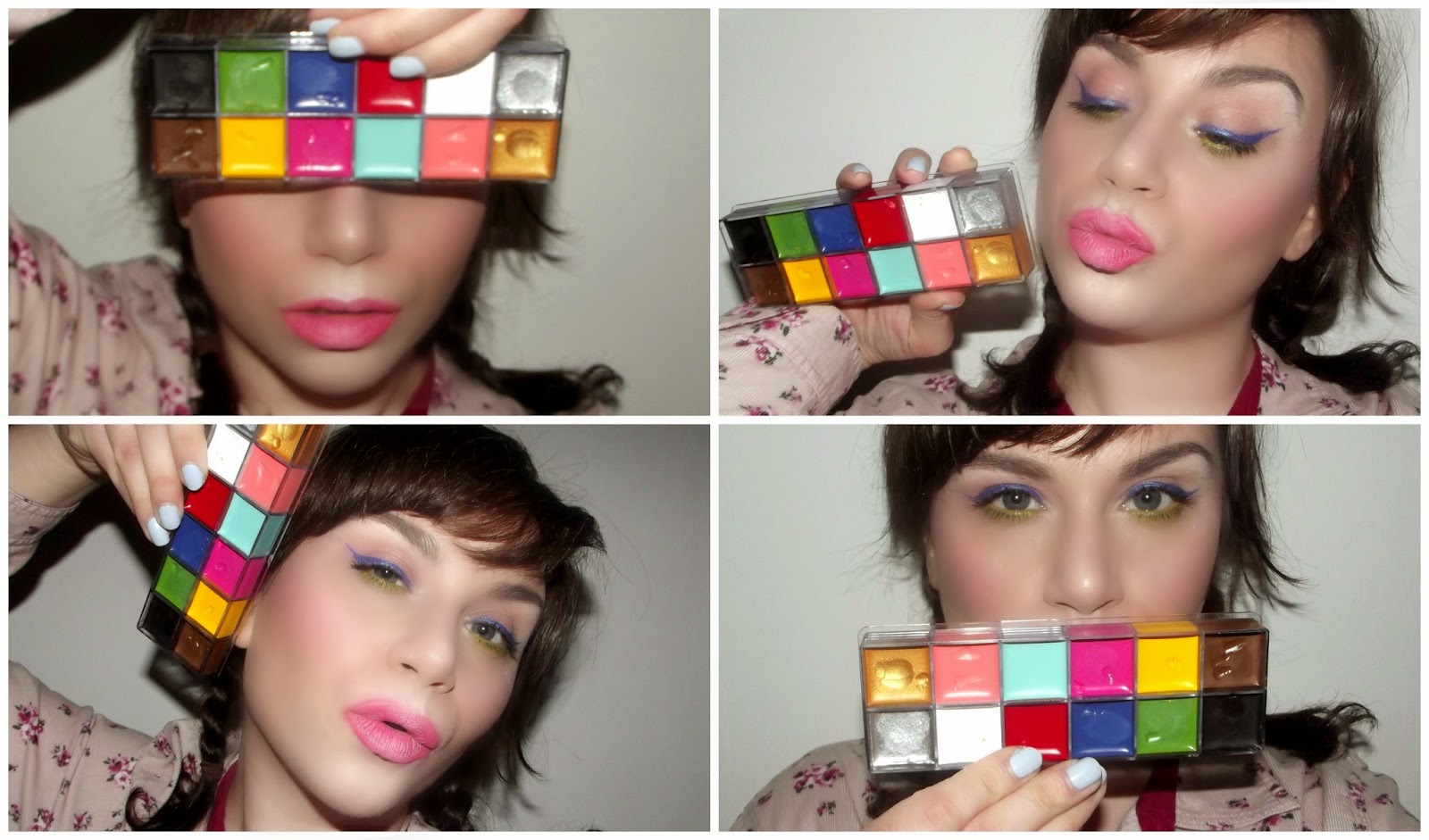 Neala Olivia Make Up Forever Flash Palette DUPE Tutorial Review