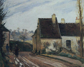 Homes near the Osny, 1872