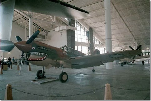 1943 Curtis P-40N Warhawk at the Evergreen Aviation Museum in 2001