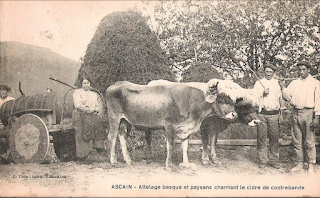 pays basque autrefois contrebande labourd cidre