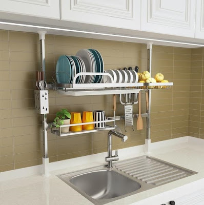 Top 15 kitchen sink rack designs kitchen storage ideas