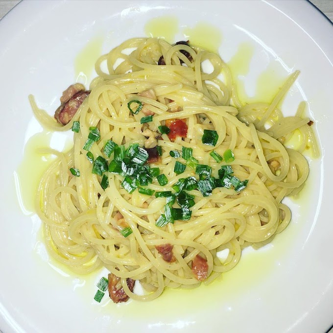 Espaguete Carbonara⁣