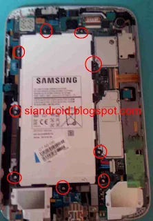 Ponsel berilmu dengan sistem baterai Non Removable memang sering menjadi hambatan saat pe Cara ganti Baterai tablet Galaxy Note 8 GT-N5100