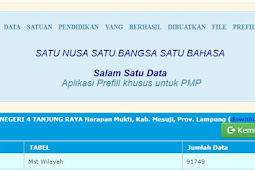 Download Prefill Dapodik Untuk Menjalankan Aplikasi PMP 2018.07