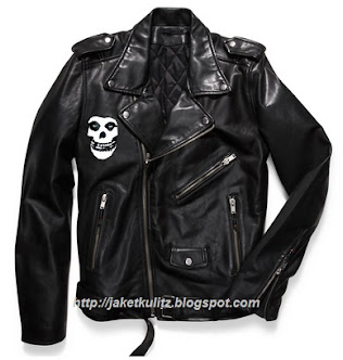 Gambar Jaket Kulit Misfits Punk