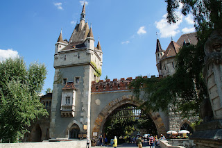 Castelo Vajdahunyad em Budapeste, Hungria