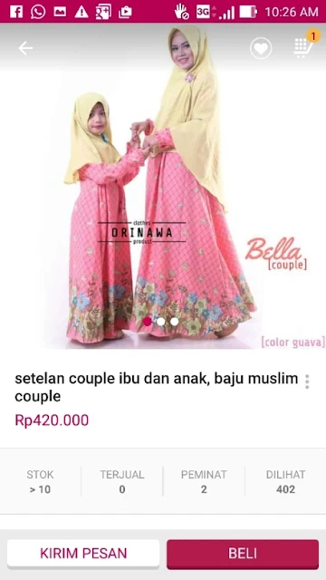 Baju Couple Muslimah