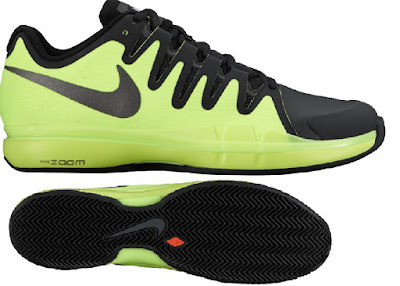 Tenisová obuv Nike R. Federer Zoom Vapor 9.5 Tour clay žluto-černá