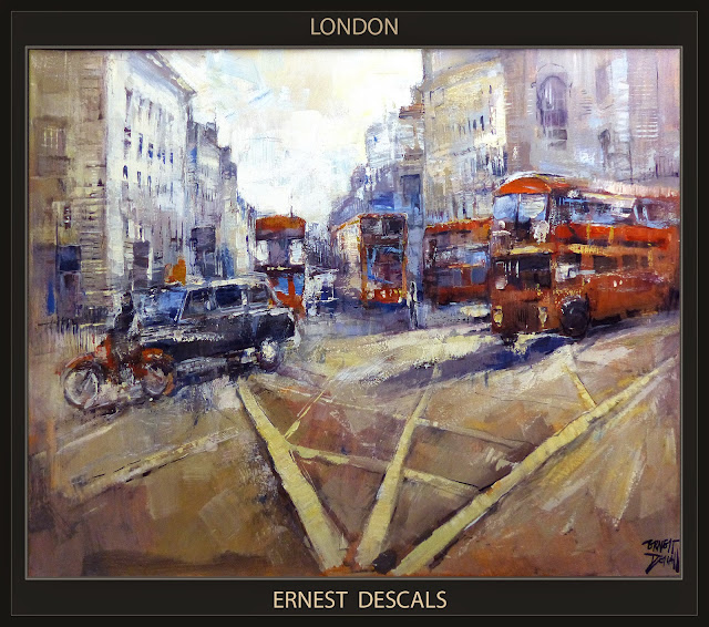 LONDRES-LONDON-PINTURA-ARTE-ARTE-PAINTINGS-PAISAJES-LANDSCAPE-ARTISTA-PINTOR-ERNEST DESCALS-