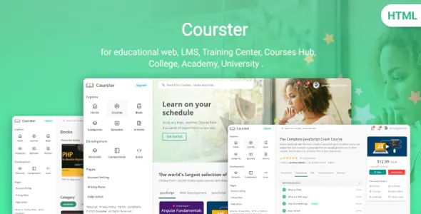 Best Educational Platform and Learning System Template