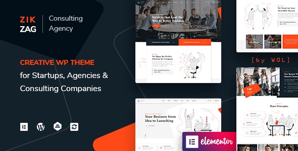 Consulting & Agency WordPress Template