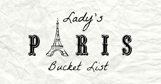 Paris Bucket List