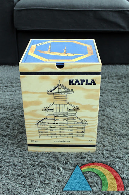 Caja de 280 piezas de construcción Kapla