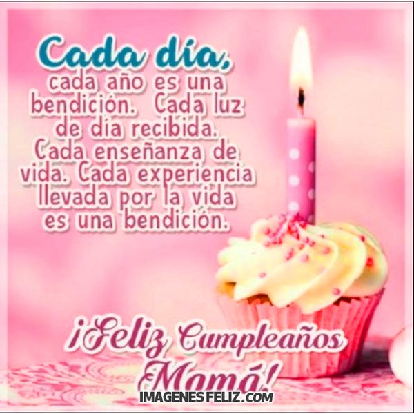 Feliz Cumpleaños Mamá