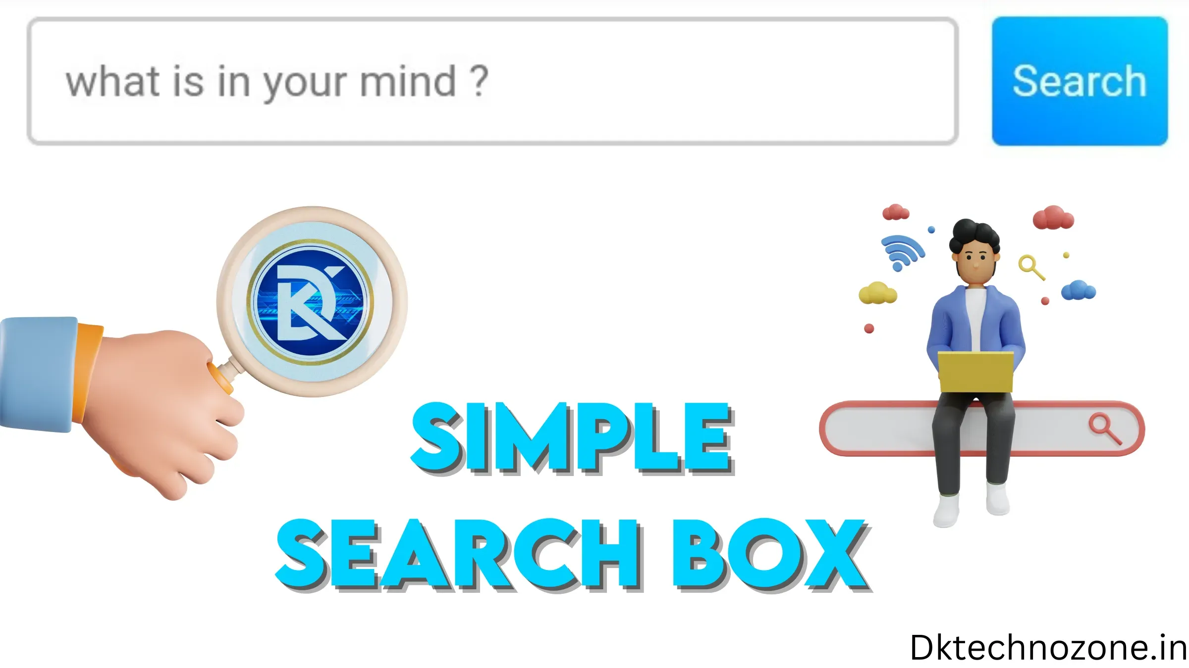 Apne Blogger Website Mein Ek Simple Search Box Kaise Add Karein