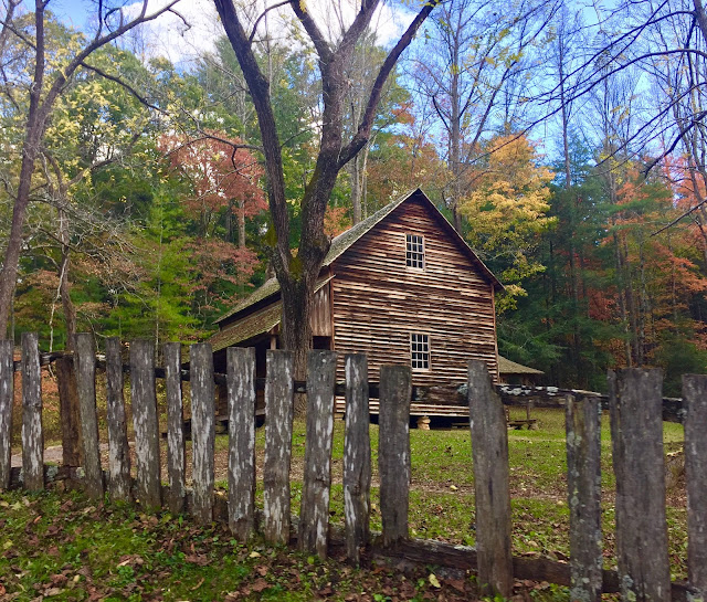 Cades Cove in the Smokey Mountains