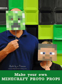 Minecraft party printables