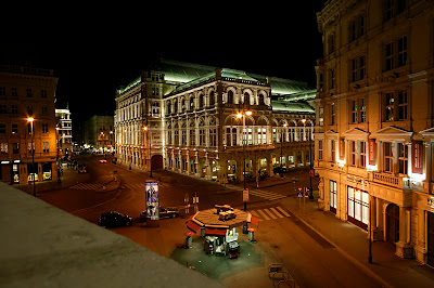 Vienna at night