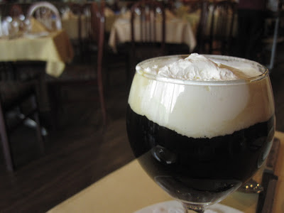 Shashlik Restaurant, irish coffee