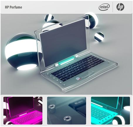 Future Computer Technology: HP Perfume Laptops