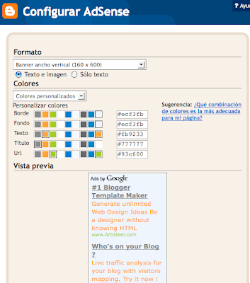 Configurando la publicidad de Adsense