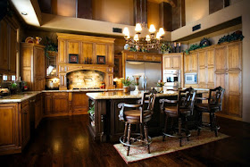 Tuscan Style Kitchen Design