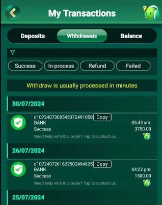YONO GAMES PAYMENT PROOF