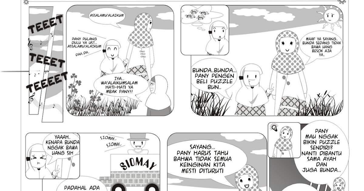 Pernak-pernik: Komik-ku Kartun Anak Islami