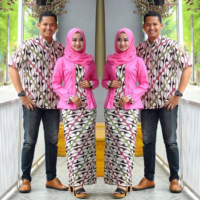 10 Model  Baju Batik  Couple  Anak  Muda  Masa Kini 2021