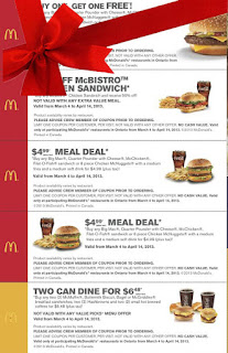 Free Printable Mcdonalds Coupons